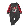 thumbnail image 1 of 2023 Pyjama Bébé Pyjama de Noël Lettres Imprimées Pyjamas Garçons Coton Biologique Pyjamas de Noël, 1 of 3