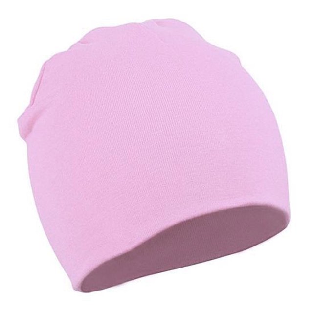LSLJS Mignonne Tuque au Crochet Chaude pour Tout-Petits Enfants Fille&Garçon Bébé Nourrisson, Bonnet en Rose Doux. Fait de 100 % Coton, Ce Chapeau Unisexe Est Conçu pour les Bébés de 0 à 3 Ans. Il Présente un design simple, flexible et Léger, Idéal pour Garder les Nourrissons au Chaud en Hiver. le Chapeau Mesure 19x19 cm Non Extensible et Convient aux Tenues Décontractées, Anniversaires, festivals et Séances photo.