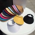 thumbnail image 3 of YAOBAMM Chapeau de Protection Solaire Unisexe Chapeau Bande Élastique Réglable Haut Vide Large Long Bord Protection UV Respirant, 3 of 6