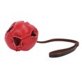 thumbnail image 3 of Dog Training Ball, Release Energy and Reduce Anxiety Leather Dog Ball Lightweight and Easy to Carry Dog Training Ball on Rope for Training and Entertainment, 3 of 7