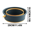 thumbnail image 2 of TIMIFIS Foldable Water Pail Folding Bucket, Car Wash, Telescopic Portable Foot Bucket Buckets, 2 of 8