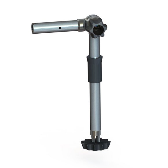 Taco Support de Pare-Soleil pour Bateau T10-3000-6 Utilisé avec Pare-Soleil pour Bateau; Support de Tige Réglable; Acier Inoxydable 316L; avec Bouton de Verrouillage/entaille Auto-Alignante/trou de Verrouillage