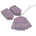 thumbnail image 3 of Inkdotpot Rose Gold Foil Paper Hang Tags Made With Love Text Favor Tags 50 Pieces, 3 of 6