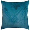 thumbnail image 2 of hometrends Shearling Teal Decorative Pillow, 2 of 2