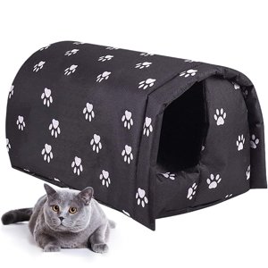 Wamans Dog Bed with Cover Cave Winter Outdoor House House Padded House Foldable Stray House Oxford Sunscreen Clearance Items