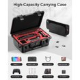 thumbnail image 3 of Hard Travel Case For Nintendo Switch 2, IP67 Waterproof, Soft Lining, Holds Console, Pro Controller & Accessories, 3 of 7