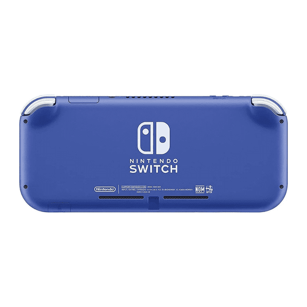 Nintendo Switch Lite Handheld Console Blue Refurbished Bundle with