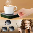 thumbnail image 1 of Danhjin Heated Coaster Cup With Three Level Of Temperature Regulation And Insulation 55 Degrees Constant Temperature Cup Warm Cup Coffee Cup Heater, 1 of 7