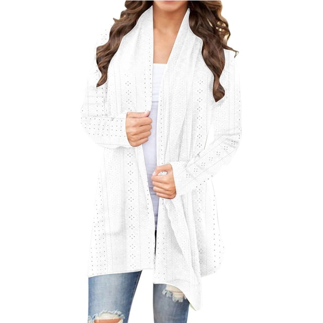 Knee Length Cardigan Split Front Sweater Cardigan Tops for Women Womens Long Sweaters Open Front Shawl Neck Cardigan Women Womens Sweaters Fall Cardigan Come Mono Cardigan Knit Long Sweater Fall