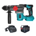 thumbnail image 1 of 2-Mode Brushless Electric Impact Hammer Drill 26mm Cordless Rotary Hammer Handheld Power Tools, 1 of 6