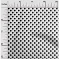 thumbnail image 1 of oneOone Cotton Cambric Fabric Polka Dots Printed Fabric 1 Yard 56 Inch Wide, 1 of 4