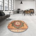 thumbnail image 3 of Ahgly Company Indoor Rectangle Abstract Red Abstract Area Rugs, 6' x 9', 3 of 6