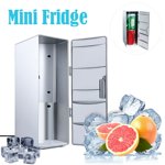 Mini portatif USB Bureau Mini Réfrigérateur Boissons Refroidisseur Congélateur Frigidaire