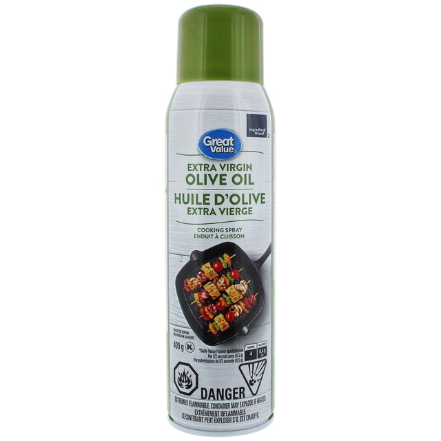 Enduit à cuisson huile d’olive extra vierge Great Value