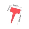thumbnail image 4 of Todaioua Plant Labels, 100pcs T Type Plant Markers, Plastic Garden Labels, Waterproof Plant Tags, Herb Garden Markers, Outdoor Plant Labels, Seedling Identification Tags, Durable Garden Markers, 4 of 8