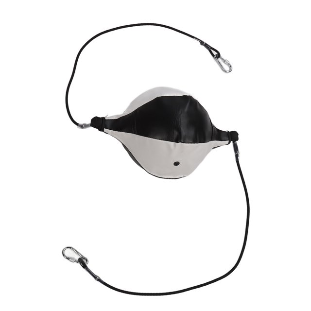 Dioche Double End Punching Ball With Adjustable Cord Inflator, PU Leather, Enhance Double End Speed Boxing Bag