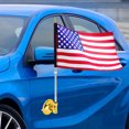 thumbnail image 2 of Creative Suction Cup Designed Flagpole Flag Support Pole for Car Flag Holder, 2 of 5