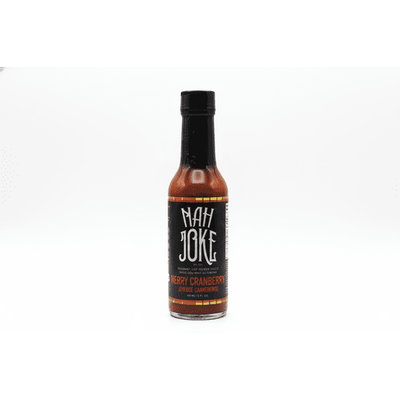 Nah Joke Sauce Piquante aux Piments - Merry Cranberry