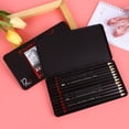 thumbnail image 5 of ZZkhGO 12 Pcs Sketch Drawing Pencil Set, Art Pencils in Iron Storage Box, Professional Graphite Tools for Shading Detailing, 5 of 5