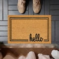 thumbnail image 1 of Home Textile Carpet Clearance 1Pcs Decoration Doormat Farmhouse Happy Doormat Doormat Slip Indoor Floor Mat Entrance Rug Holiday Mat Non Slip Visual Doorm 1Pc, Home Textile Carpet, 1 of 4
