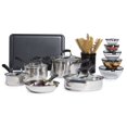 thumbnail image 2 of Basic Essentials 25 Piece Stainless Steel Cookware Set, 2 of 2