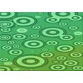 thumbnail image 1 of Ahgly Tapis Rectangulaire Lavable en Machine Intérieur Transitionnel Vert Néon, 8 Pieds x 12 Pieds, 1 of 7
