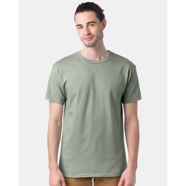 Hanes Essential-T T-Shirt pour Hommes et pour Femmes Coupe Classique Manches Courtes Coton