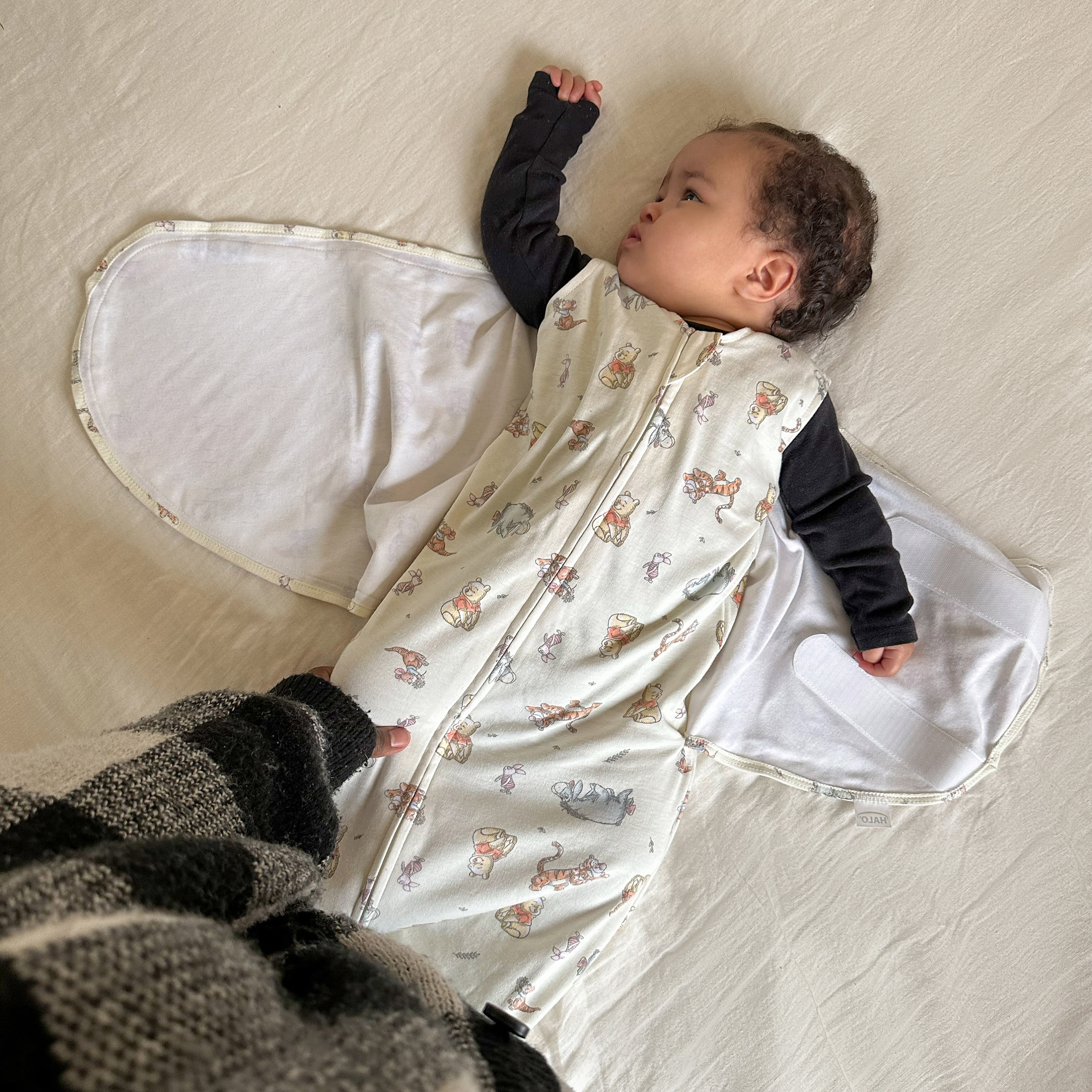 Couverture à Emmailloter HALO® SleepSack® - Coton - Winnie, NN, 1 paquet