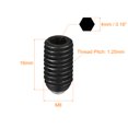 thumbnail image 2 of Unique Bargains Ball Point Set Screws, M8 x 16mm High Carbon Steel Metric Spring Hex Socket Grub Screw 20 Pack, 2 of 7