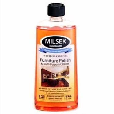 Furniture Polish & Multi-Purpose Cleaner, Orange Oil, 12-oz. OR-6