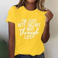 thumbnail image 4 of Birdeem Femmes Filles Grande Taille T-Shirts Imprimés Manches Courtes Col Rond T-Shirt Blouse Hauts, 4 of 7