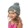 thumbnail image 1 of Gravity Threads Tuque pour Enfants 4 Tons Amusante - Sarcelle/noir, 1 of 2