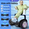 thumbnail image 3 of Gyrocopters PRIME 2026 All Terrain Hoverboard 6.5" LED Wheels & Bright Lights, UL 2272 Safety Certified | Speed upto 15km, 300W Powerful Motor, Long Battery Life, No Fall Technology, Bluetooth Speaker, 3 of 8