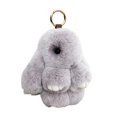 thumbnail image 3 of Lubelski Bunny Keychain Super Soft Faux Plush Lovely Rabbit Doll Plushies Backpack Decor Colored Stuffed Rabbit Pendant Children Doll Toy Birthday Gift, 3 of 8