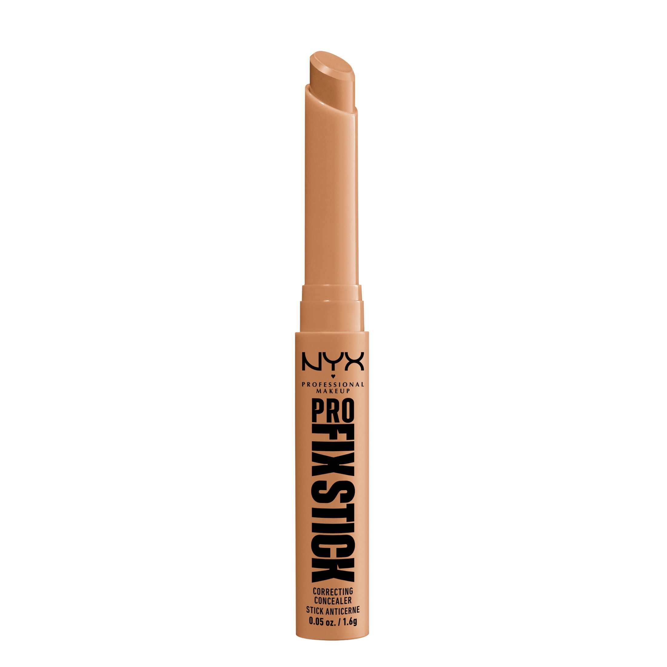 NYX PROFESSIONAL MAKEUP, Cache-cernes correcteur en bâton Pro Fix, Infusé d'acide hyaluronique, Formule en crème - 11 Cinnamon