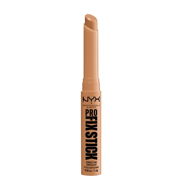 NYX PROFESSIONAL MAKEUP, Cache-cernes correcteur en bâton Pro Fix, Infusé d'acide hyaluronique, Formule en crème - 11 Cinnamon