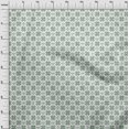 thumbnail image 4 of oneOone Tissu en Coton et Soie Vert Forêt pour Robe Tissu Imprimé au Mètre 42 Pouces de Large, 4 of 5