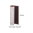 thumbnail image 2 of Unique Bargains Self-Adhesive Velvet Patches Repair Patches Brown 58'x8' 2 Pack, 2 of 5