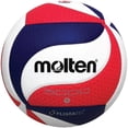thumbnail image 1 of Molten FLISTATEC Volleyball - Volleyball Officiel des États-Unis Volleyball, Rouge/blanc/bleu, 1 of 4