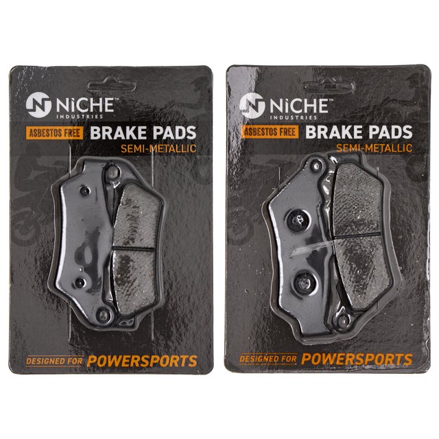 Niche Semi-Metallic Brake Pad Set for Harley-Davidson Street Rod Motorcycle MK1002614