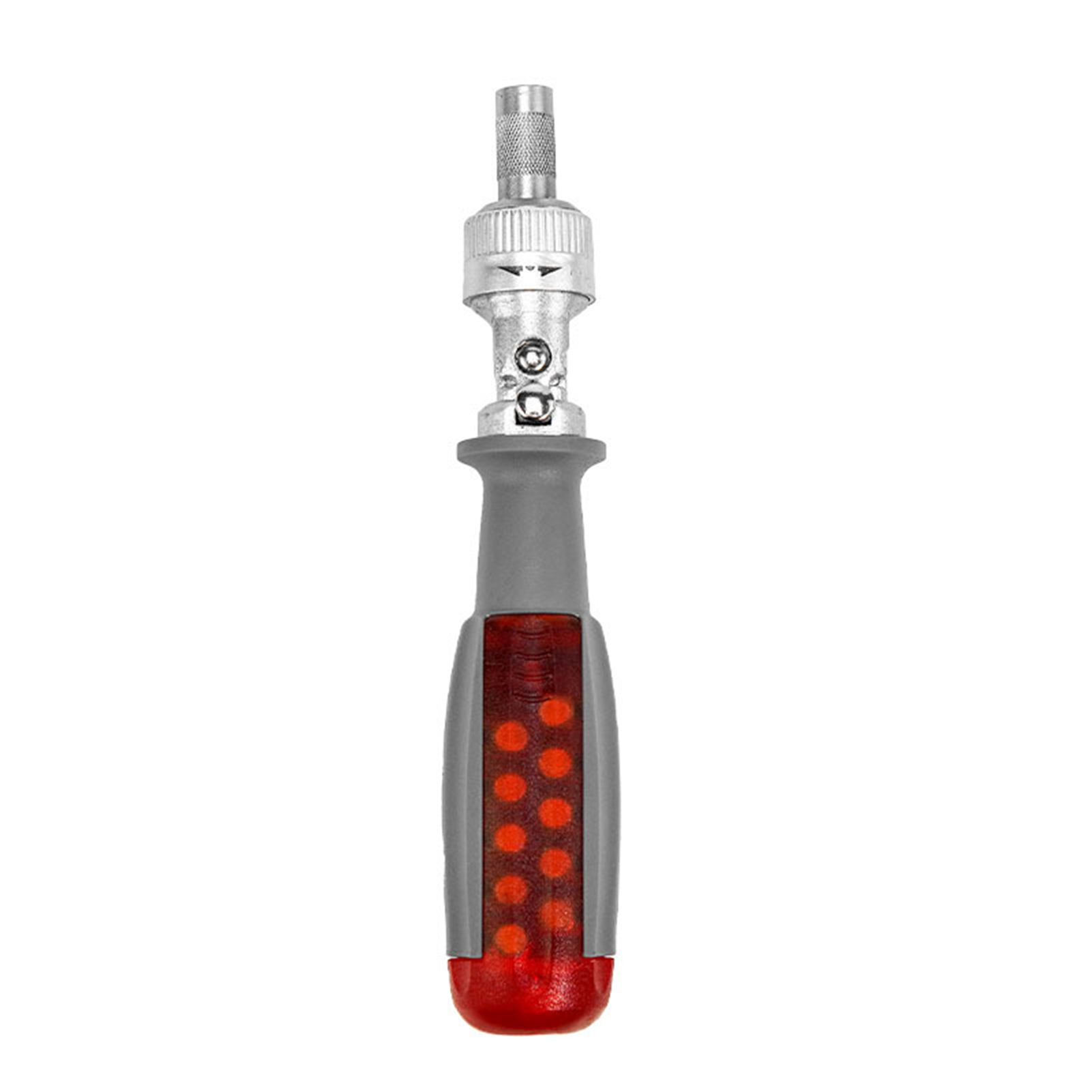 Amdohai Two-Way Ratchet Screwdriver Set with 10 Bits 180° Alloy Elbow Screwdriver 6.35MM Screw Driver