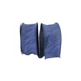 thumbnail image 2 of Reliant Ribbon 92975W-055-40H 20.5 in. 20 Yards Dupioni Supreme Wired Edge Ribbon, Navy, 2 of 3