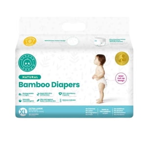 Taille de la couche de tirage de bambou naturel extra grand-compte 36