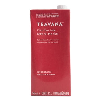 Starbucks Teavana Concentré de Thé Chai - 946 Ml/32 OZ