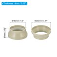 thumbnail image 2 of Unique Bargains 8' to 6' Duct Reducer Connector Ventilation Tube Increaser Adapter Beige 2 Pack, 2 of 5