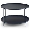thumbnail image 3 of Simpli Home Monet Industriel 32 Pouces Table Basse en Métal Métal Noir, 3 of 9