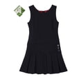 thumbnail image 1 of Bienzoe Chandail d'Uniforme Scolaire Extensible Plissé Durable pour Fille Noir 5, 1 of 2