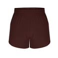 thumbnail image 4 of Plebaso Womens Athletic Running Shorts Elastic High Waist Activewear Workout Shorts with Zipper Pockets, 4 of 7