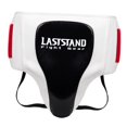 thumbnail image 2 of jinwen Boxing Groin Protector Adjustable Abdominal Guard for Muay Thai Sanda Karate White Black, 2 of 9
