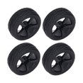 thumbnail image 4 of Plastic Wheel Rims And Rubber Tires, Strong Cushioning 1/10 Scale RC Car Wheels And Tires Improve Stability Flexible Driving  For Different Roads B Tire, 4 of 8
